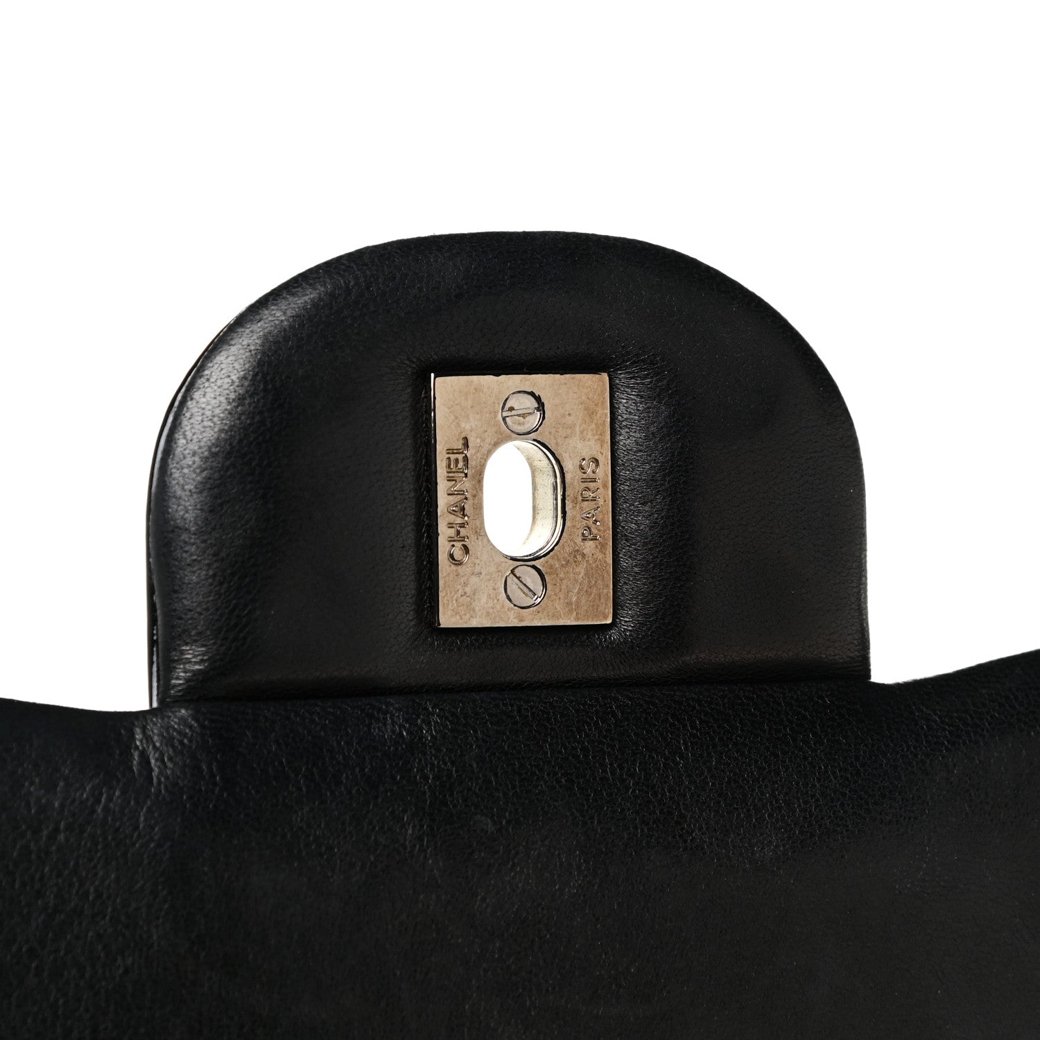 Chanel Patent Quilted Maxi Double Flap Black 14 of 25