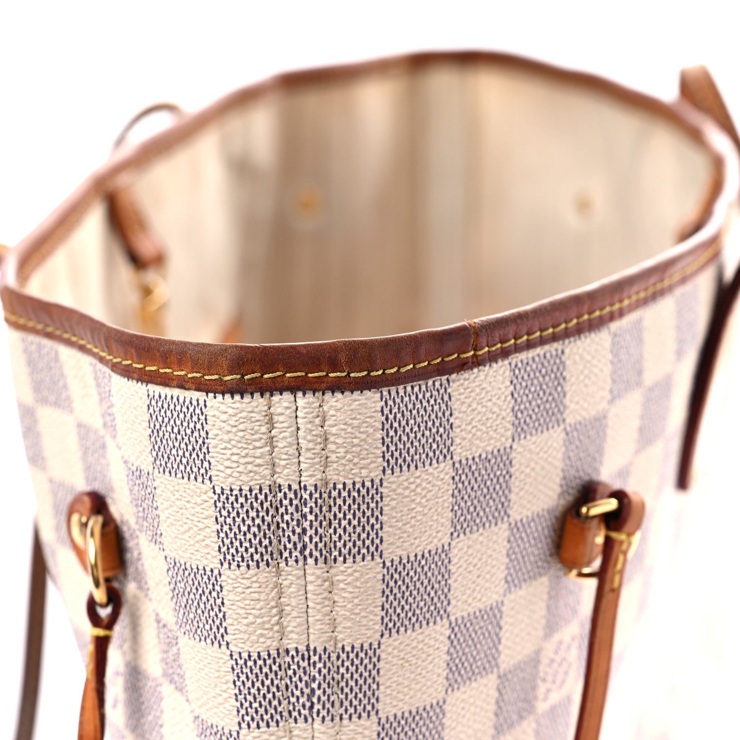 Louis Vuitton Damier Azur Neverfull MM 25 of 29