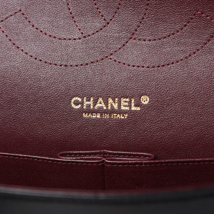 Chanel Lambskin Quilted Jumbo Double Flap Black 6 of 16