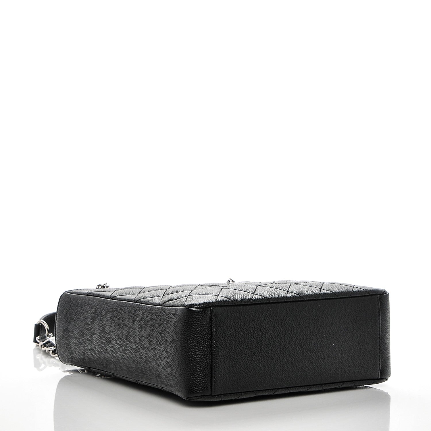 Chanel Caviar Quilted Petit Shopping Tote PST Black 4 of 7