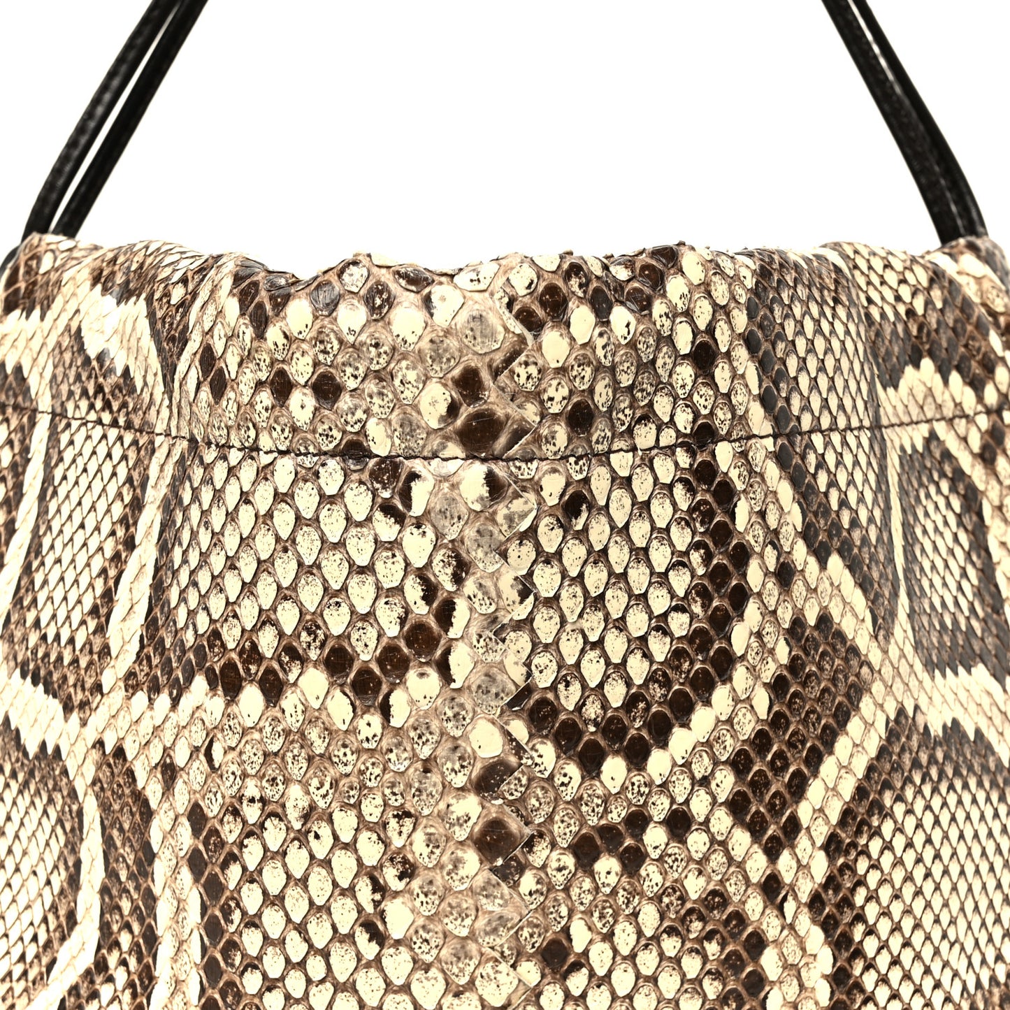 Snakeskin Dustbag Brown