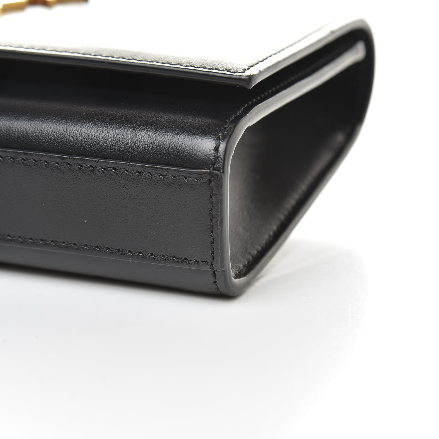 Saint Laurent Smooth Calfskin Monogram Kate Belt Bag Black 8 of 9