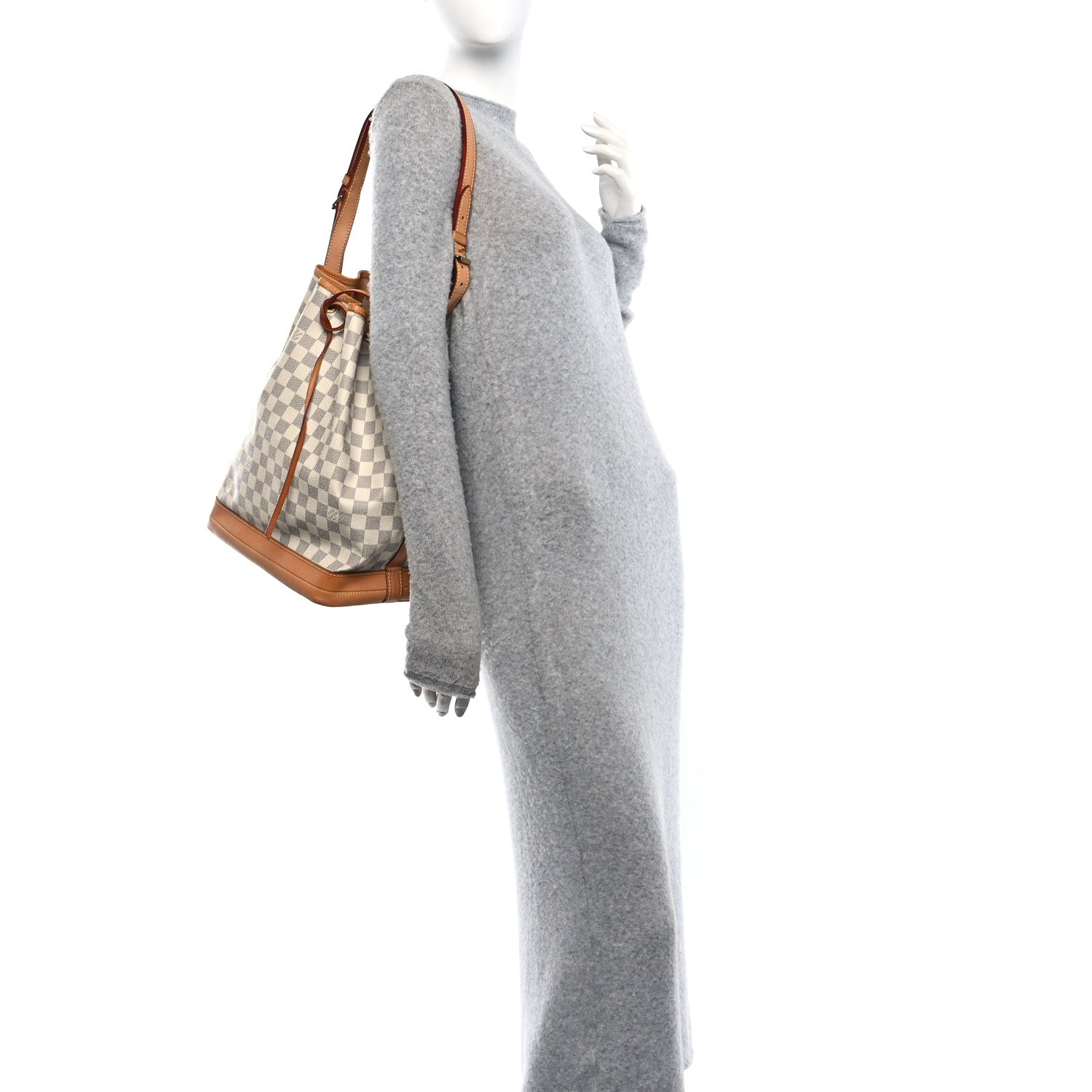 Louis Vuitton Damier Azur Noe 2 of 11