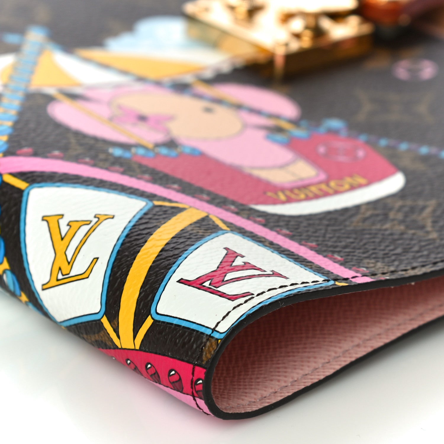 Louis Vuitton Monogram 2020 Christmas Animation Big Wheel Paul Notebook Cover 7 of 12