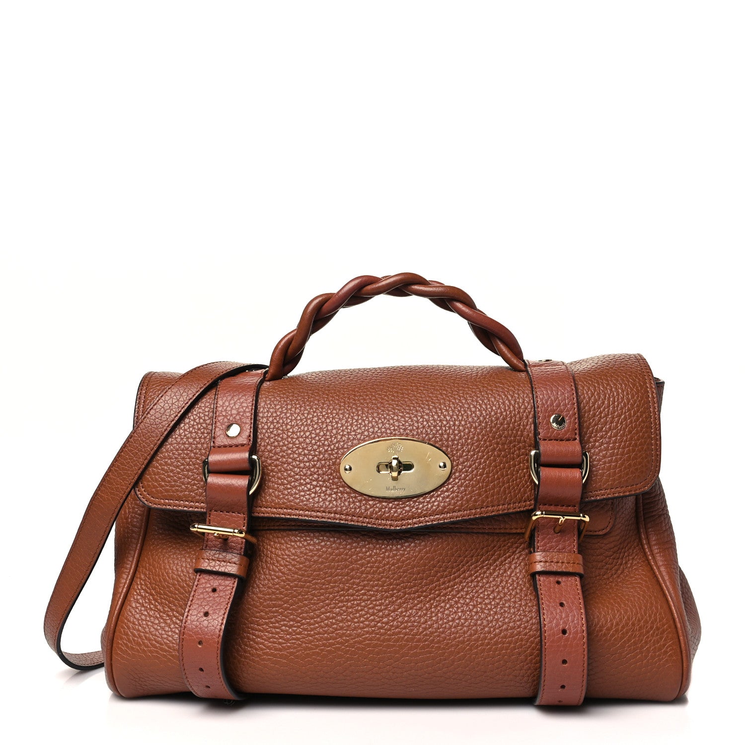 Mulberry Heavy Grain Medium Alexa Chestnut 1 of 9