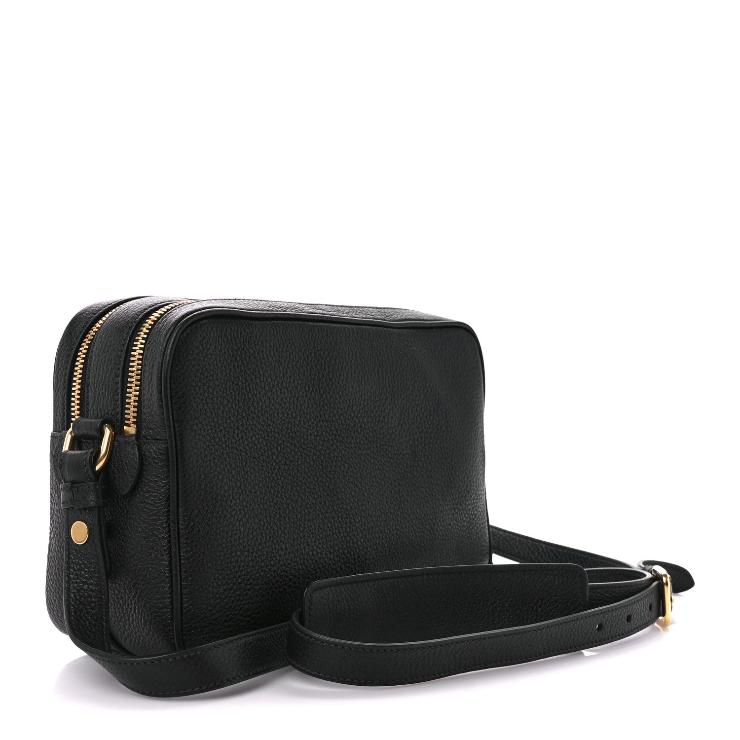 Prada Vitello Phenix Camera Bag Black 3 of 12