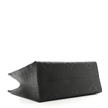 Louis Vuitton Empreinte Monogram Giant Onthego GM Black 4 of 8
