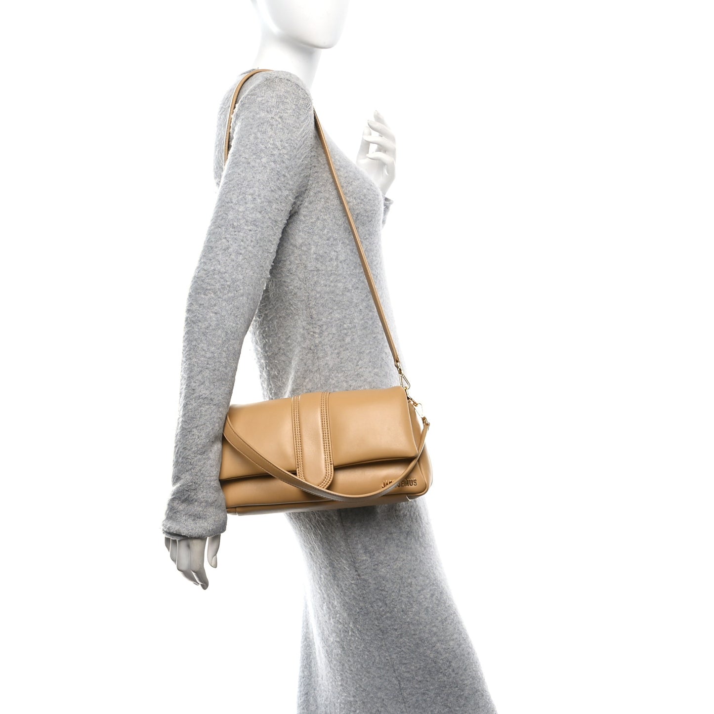 Padded Lambskin Le Bambimou Camel