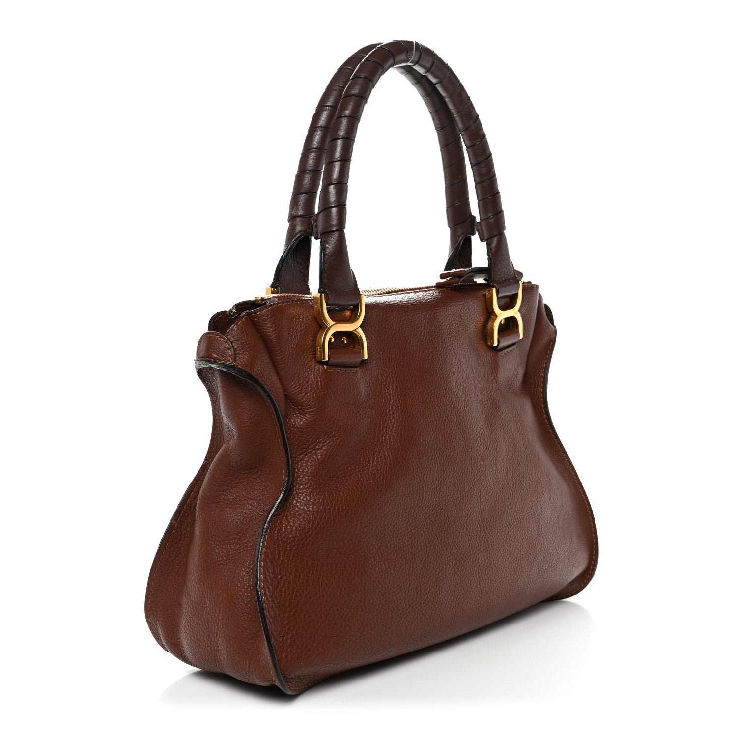 Chloe Calfskin Medium Marcie Satchel Ebony 3 of 11