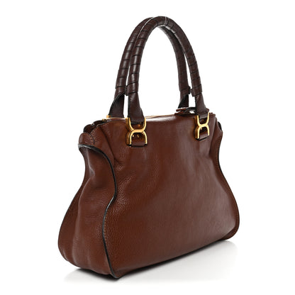 Chloe Calfskin Medium Marcie Satchel Ebony 3 of 11