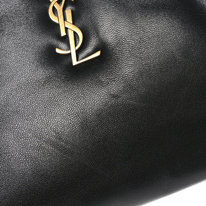 Saint Laurent Lambskin Small Calypso Pouch Black 8 of 10