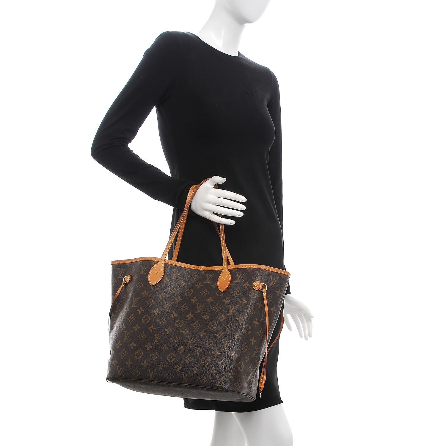 Louis Vuitton Monogram Neverfull MM 2 of 7
