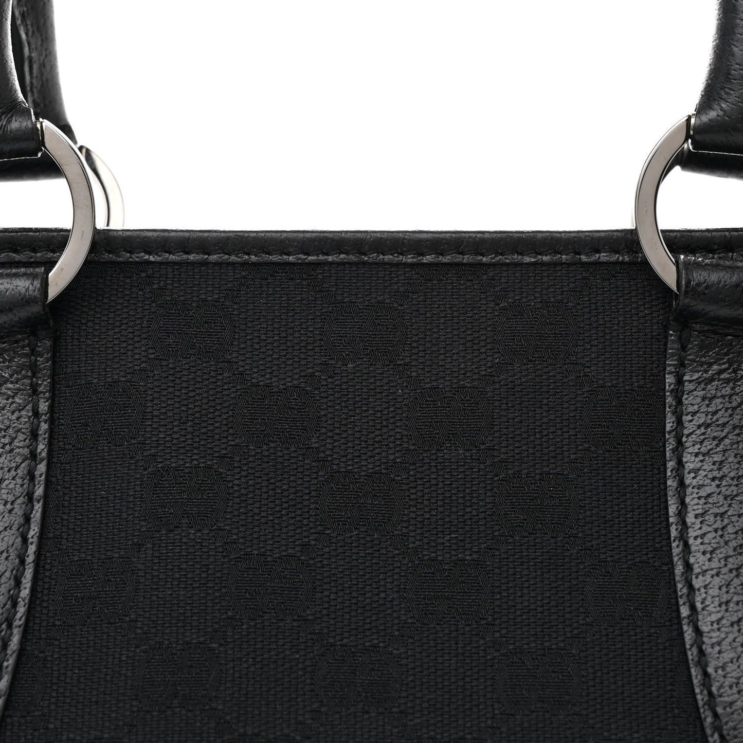 Monogram Shoulder Bag Black