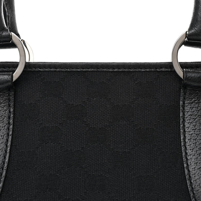 Gucci Monogram Shoulder Bag Black 8 of 10