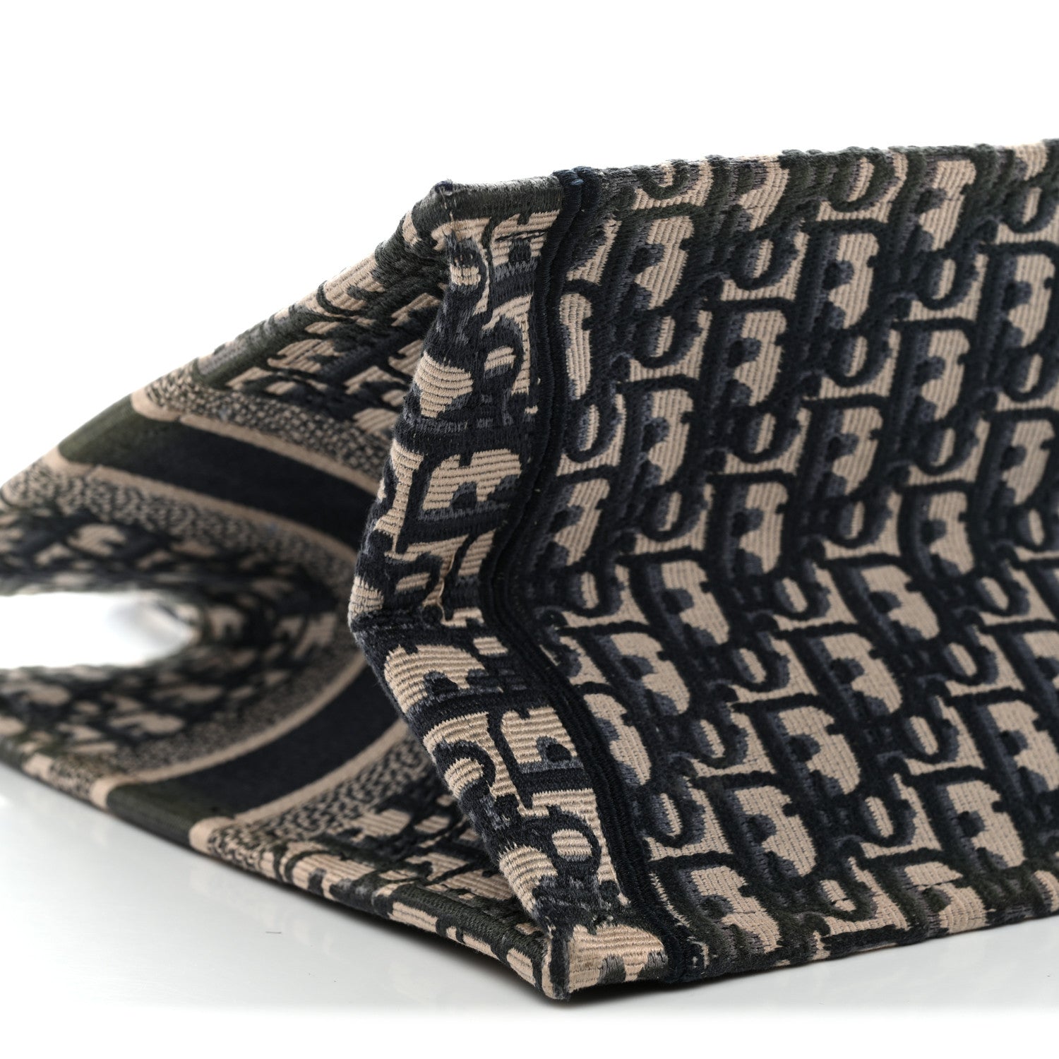 Christian Dior Oblique Medium Book Tote Blue Multicolor 9 of 14