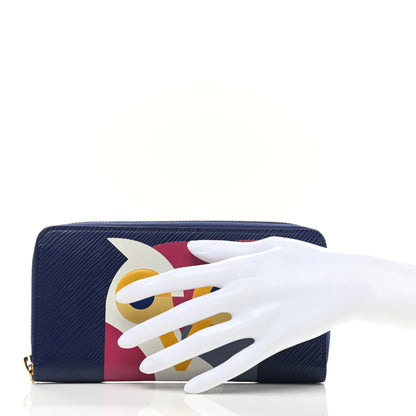 Louis Vuitton Epi Owl Zippy Wallet Iris 2 of 7