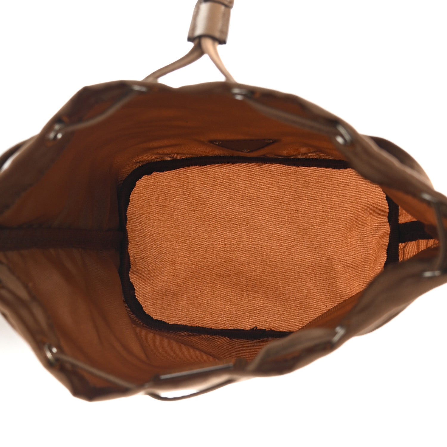 Prada Nylon Vela Drawstring Pouch Corinto 5 of 7