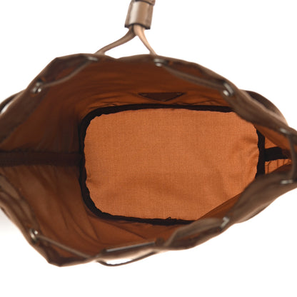 Prada Nylon Vela Drawstring Pouch Corinto 5 of 7