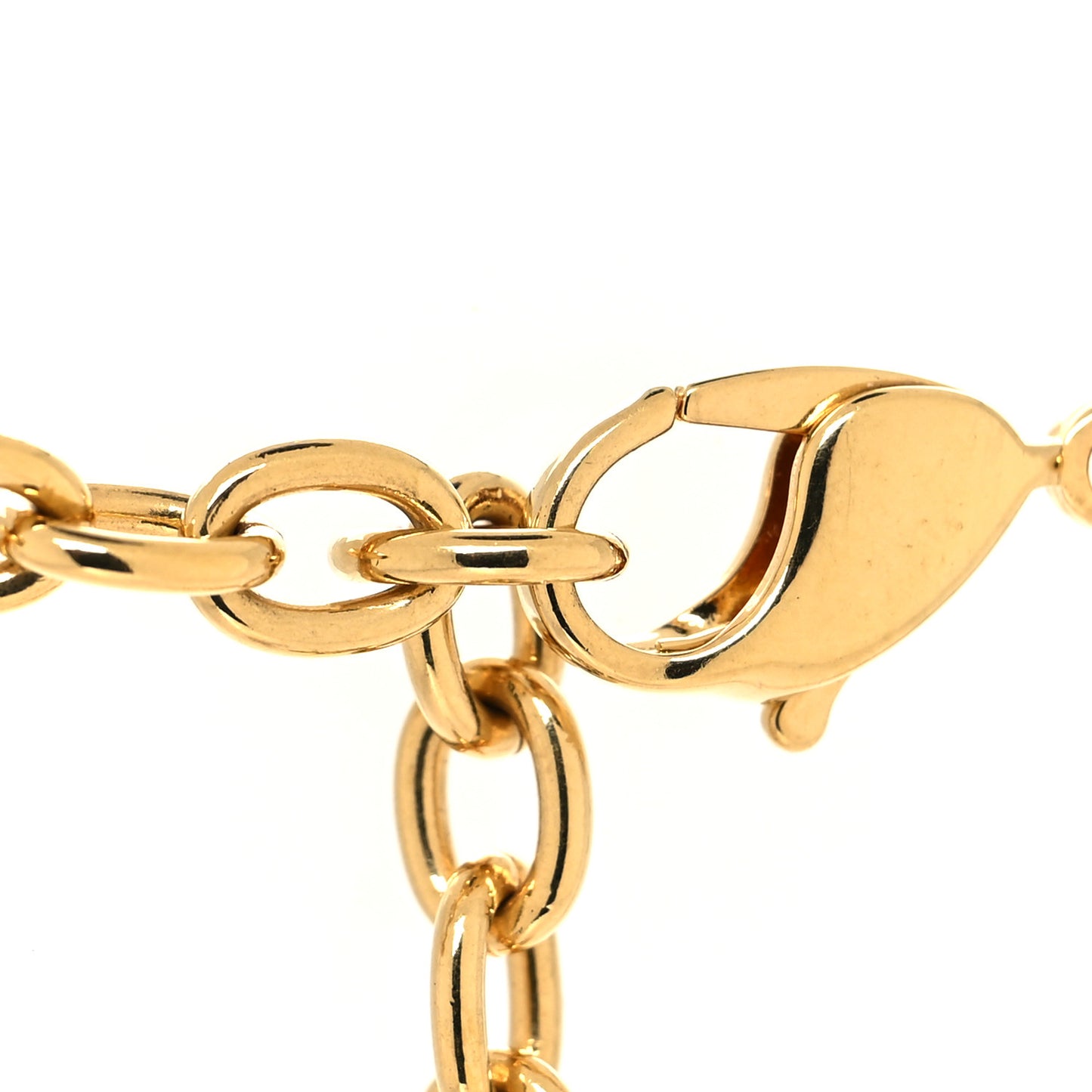 Metal Danseuse Etoile Chain Choker Necklace Gold