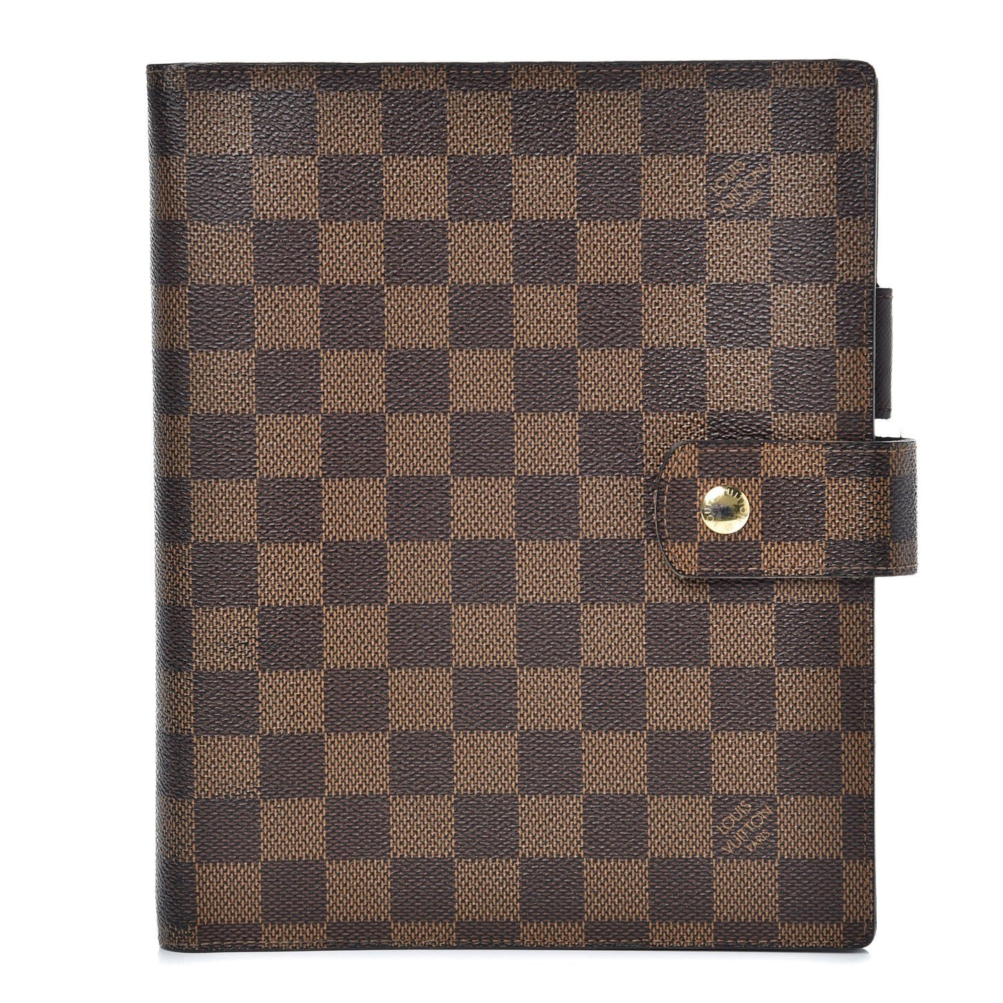 Damier Ebene Large Ring Agenda Cover