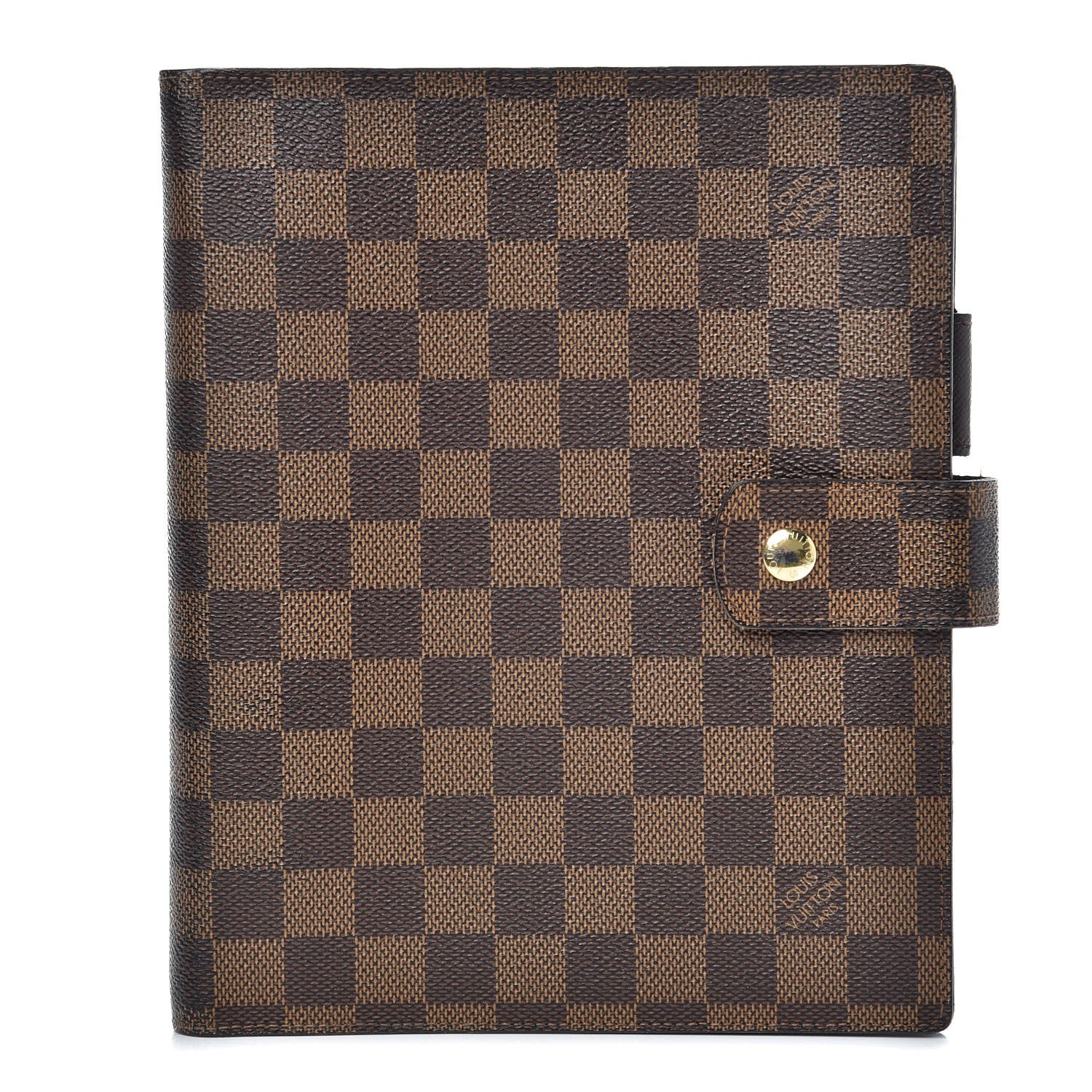 Louis Vuitton Damier Ebene Large Ring Agenda Cover 1 of 8