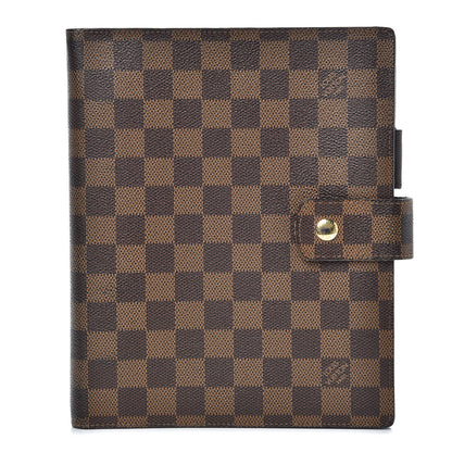 Louis Vuitton Damier Ebene Large Ring Agenda Cover 1 of 8