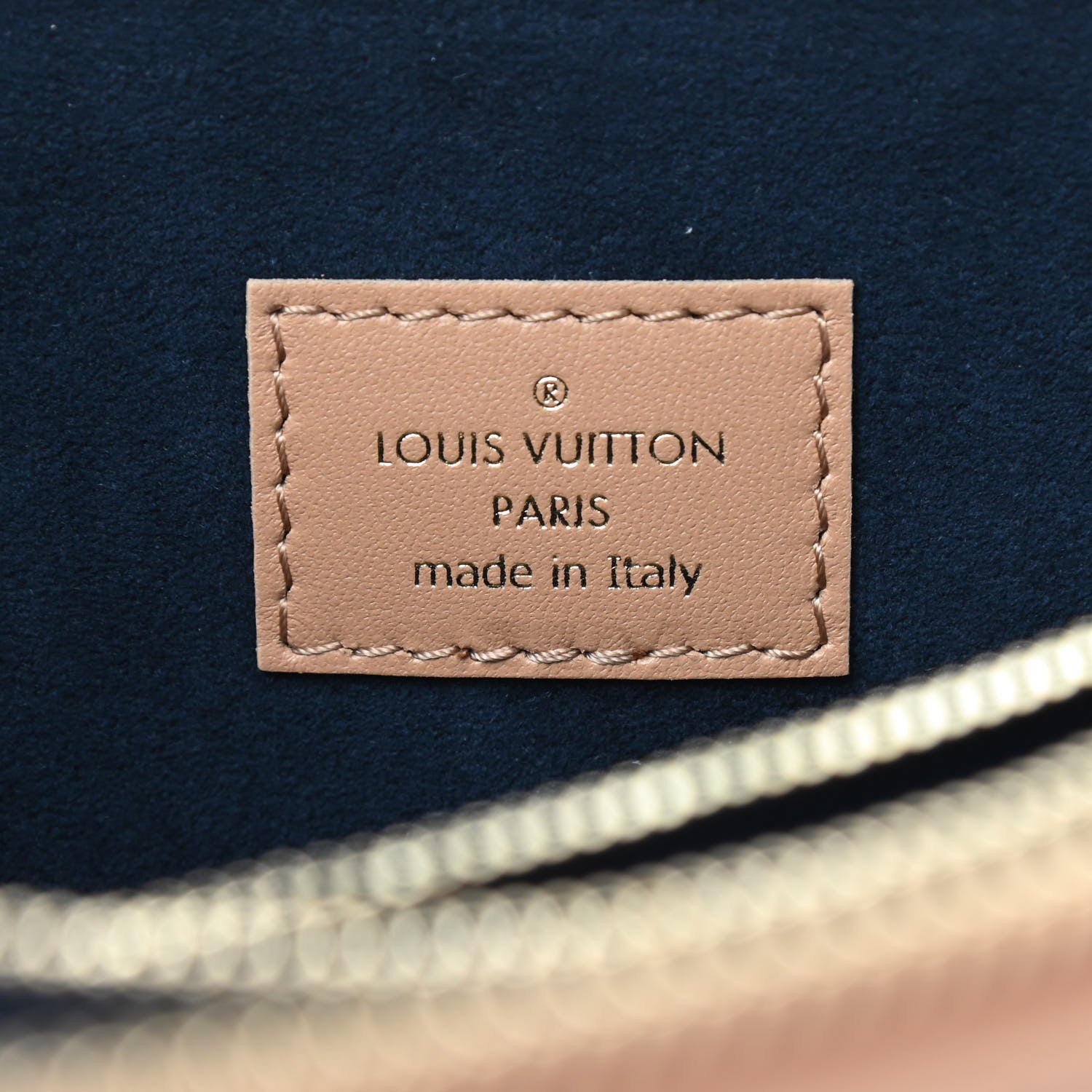 Louis Vuitton Lambskin Embossed Monogram Coussin PM Camel 8 of 8