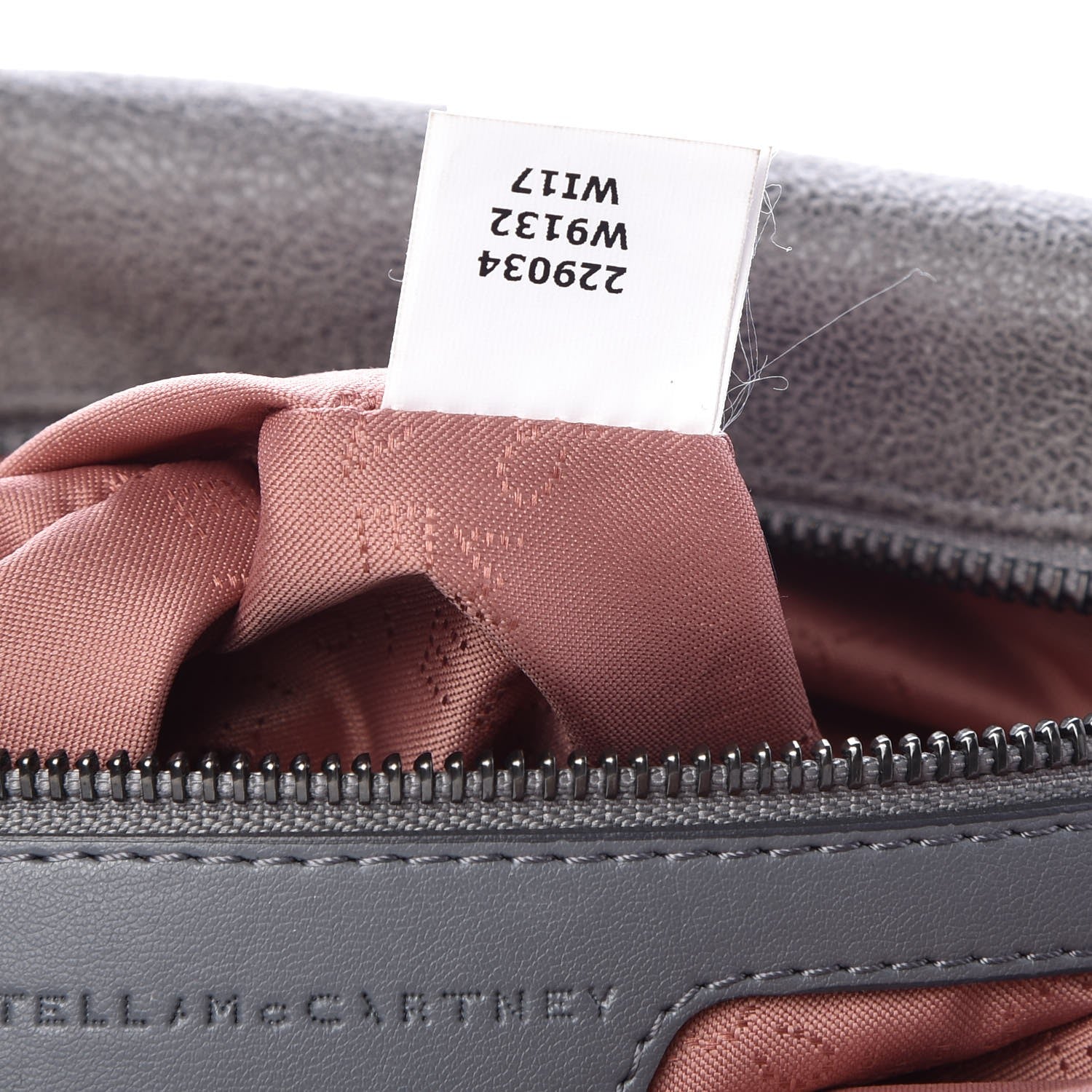 Stella McCartney Shaggy Deer Big Falabella Tote Grey 7 of 7