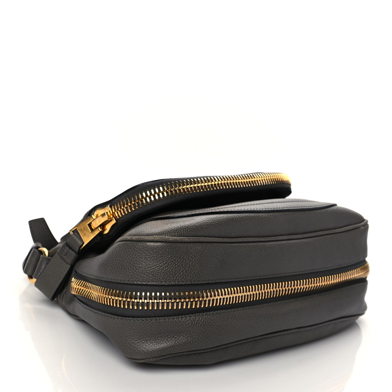 Tom Ford Grained Calfskin Medium Jennifer Dark Brown 4 of 9