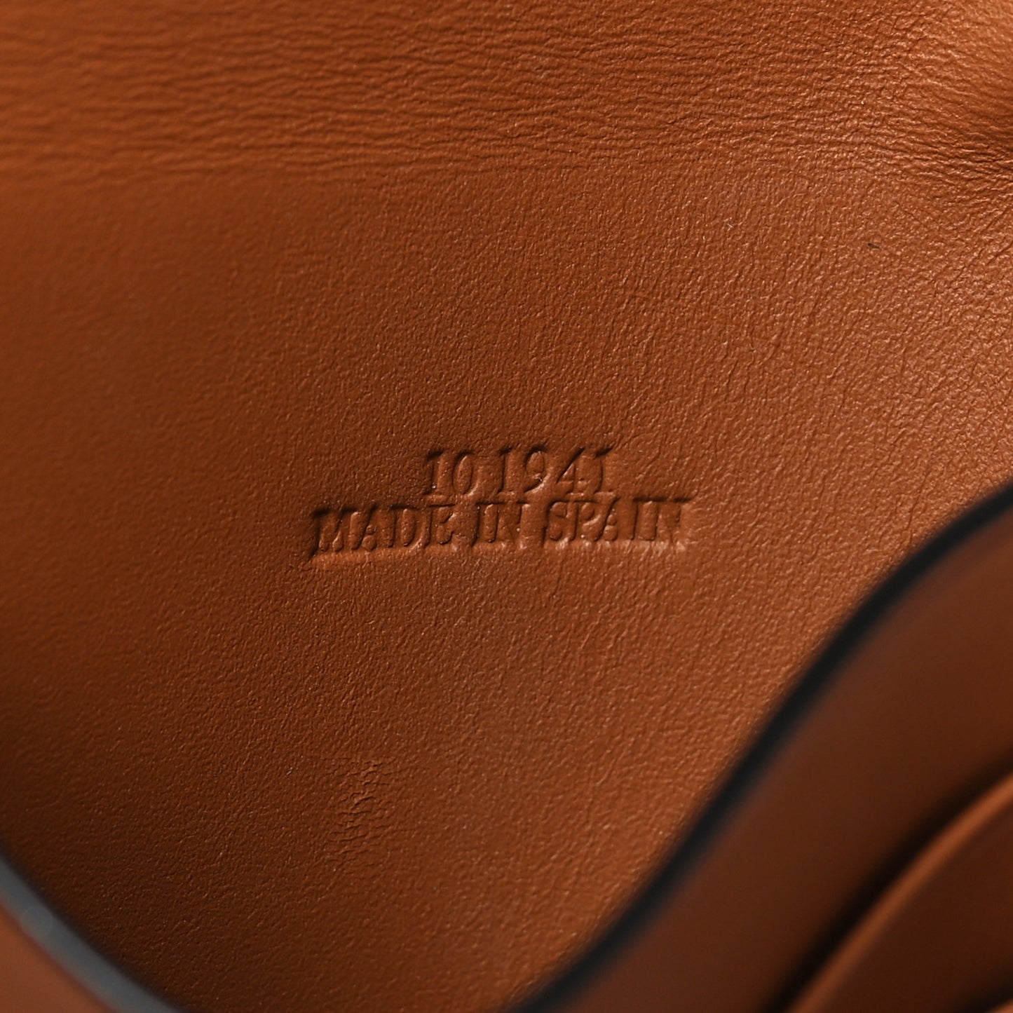Soft Calfskin Small Heel Bag Tan