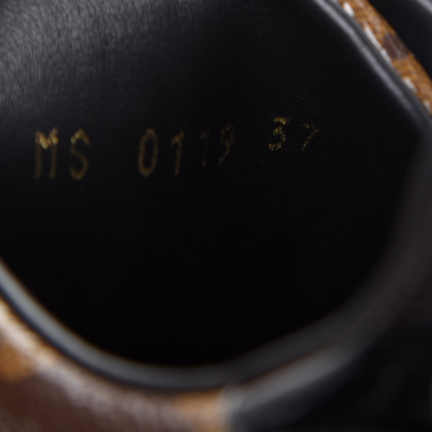 Patent Monogram Frontrow Sneakers 37