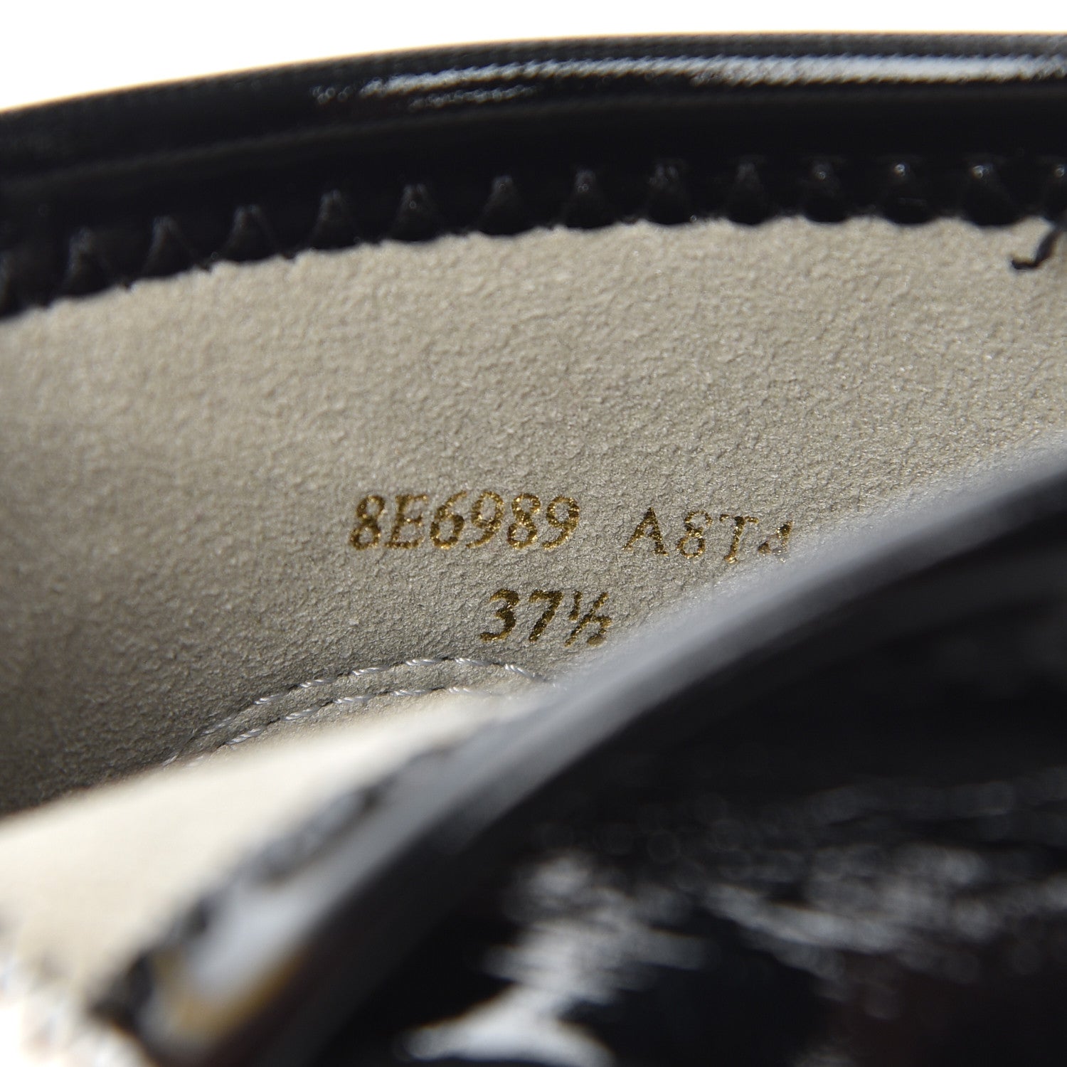 Fendi Vernice High-Tech Womens FFluid Zip Up Sneakers 37.5 Black White 8 of 14