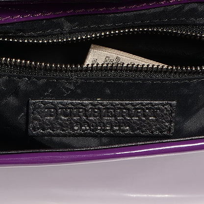 Burberry Prorsum Patent Small Lilford Shoulder Bag Beetroot 10 of 14