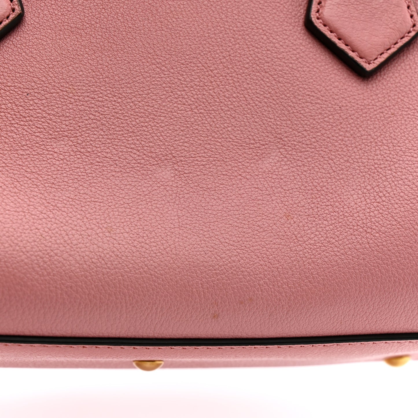 Wonka Grain Calfskin Mini Diana Tote Bag Wild Rose Fuxia Fluo