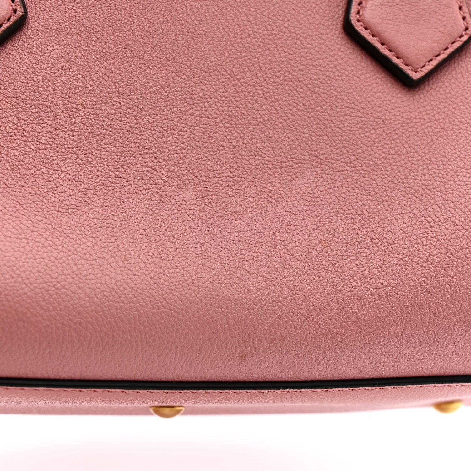 Gucci Wonka Grain Calfskin Mini Diana Tote Bag Wild Rose Fuxia Fluo 15 of 15