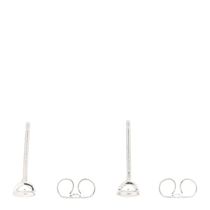 Tiffany Platinum Diamond .16ctw Elsa Peretti Diamonds By The Yard Earrings 3 of 4