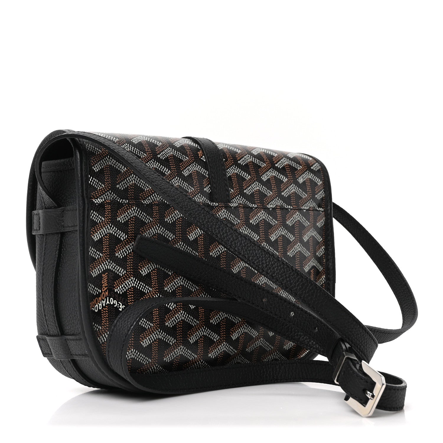 Goyard Goyardine Belvedere II PM Messenger Bag Black 3 of 9
