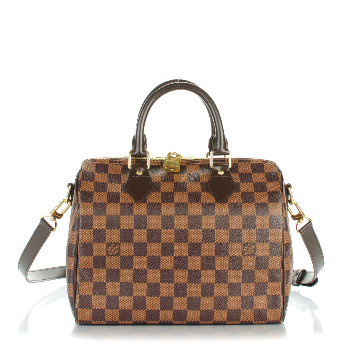 Damier Ebene Speedy Bandouliere 25