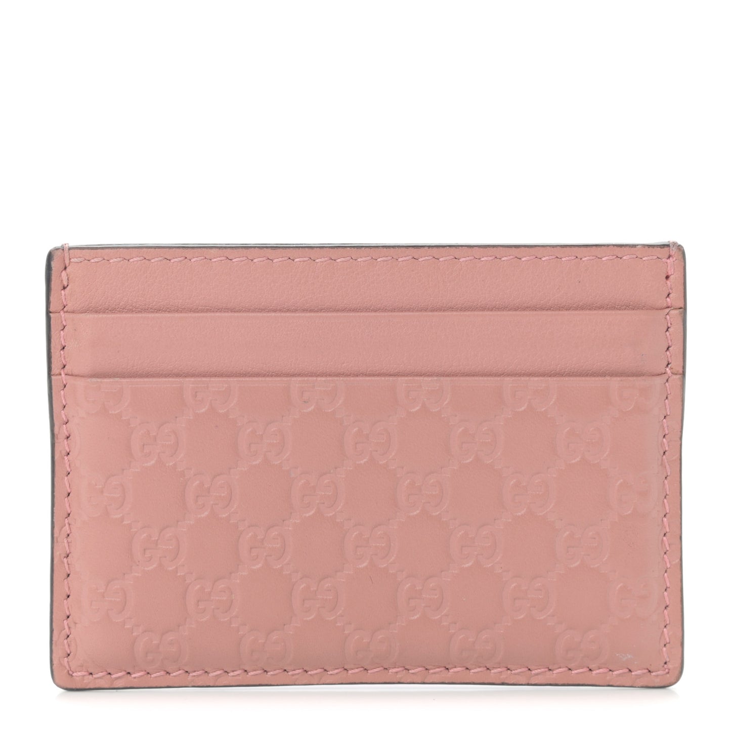 Microguccissima Card Holder Soft Pink