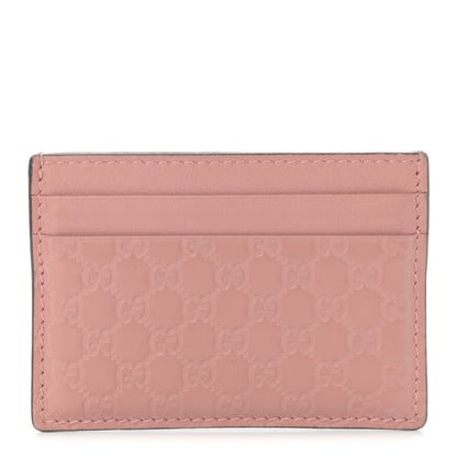 Gucci Microguccissima Card Holder Soft Pink 1 of 6