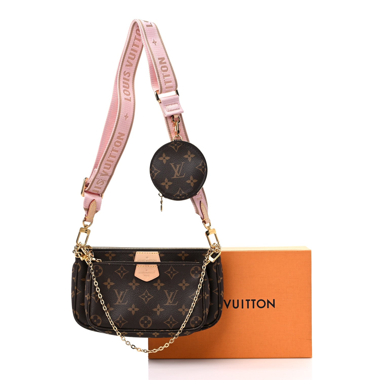 Louis Vuitton Monogram Multi Pochette Accessories Rose Clair 13 of 13