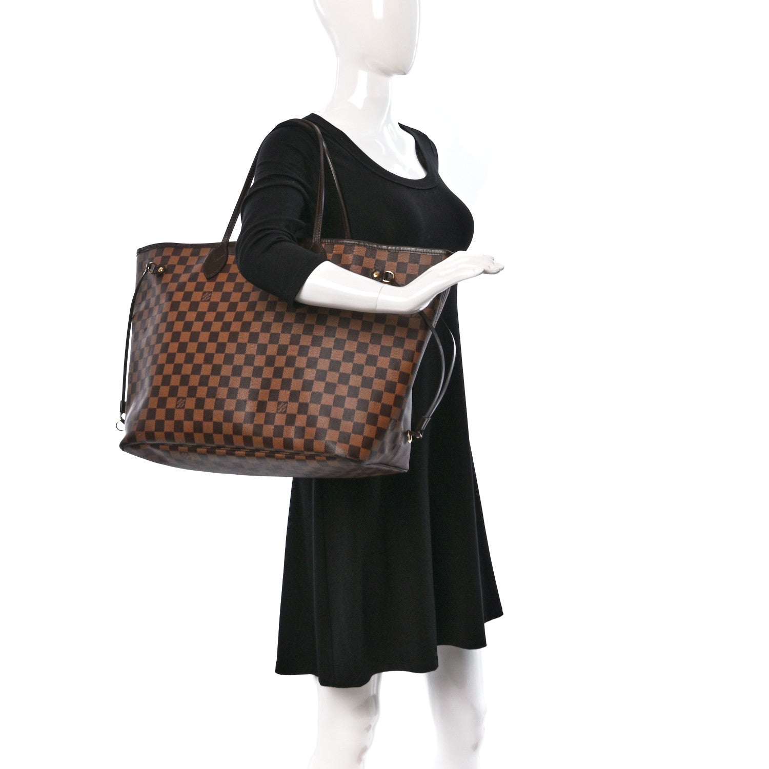 Louis Vuitton Damier Ebene Neo Neverfull GM 2 of 19