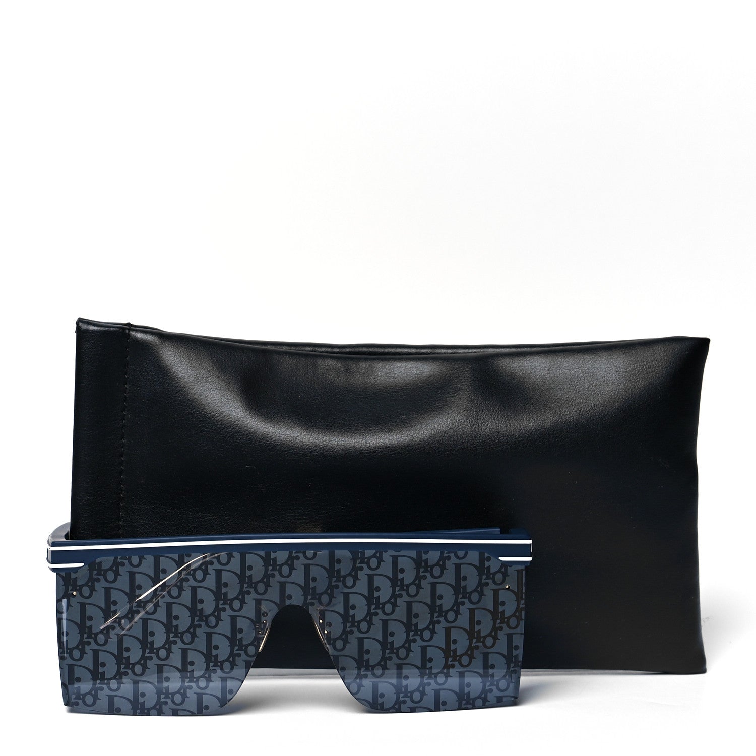 Christian Dior Oblique Diorclub M1U Mask Sunglasses Blue 8 of 8
