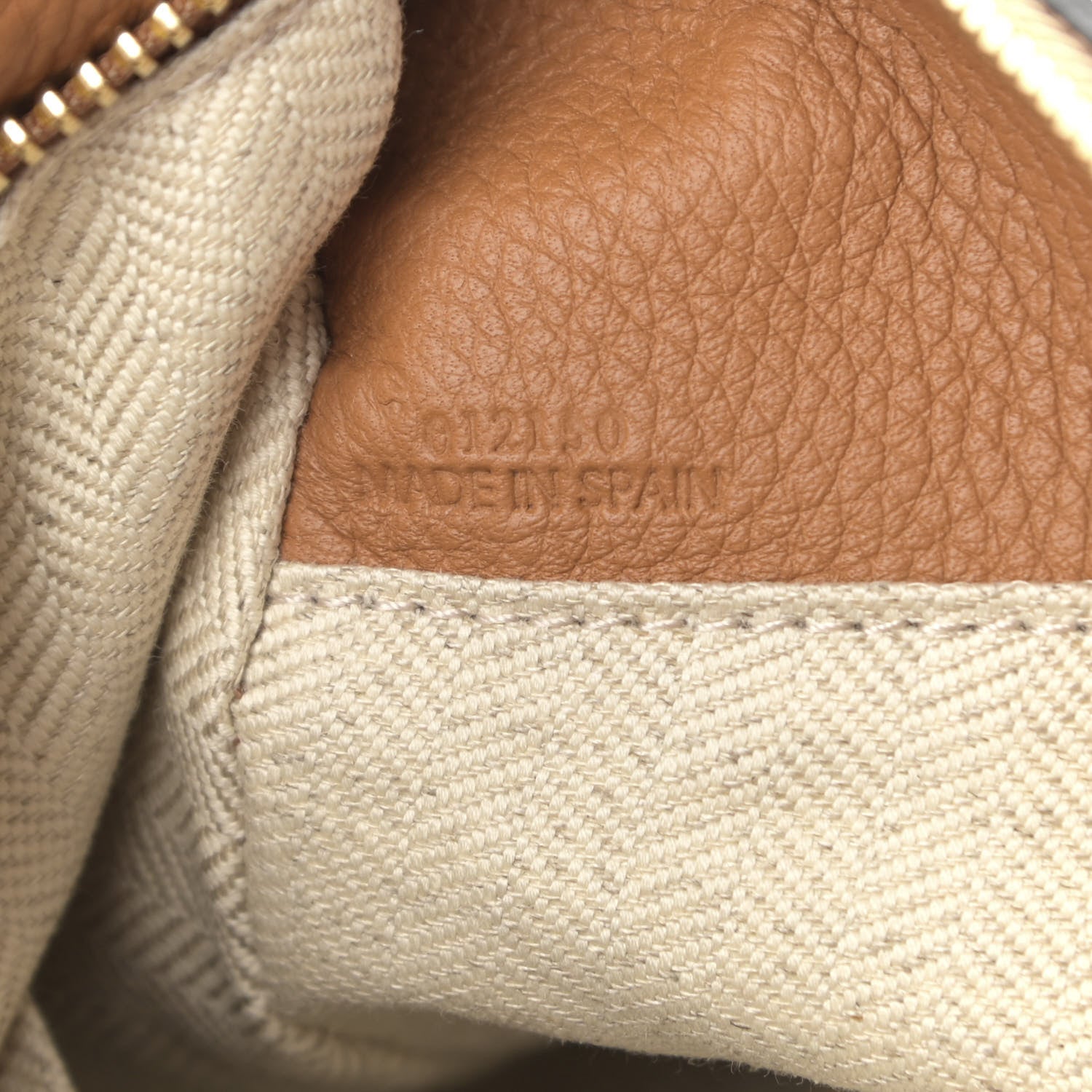 Loewe Soft Grained Calfskin Small Puzzle Bag Light Caramel 7 of 10