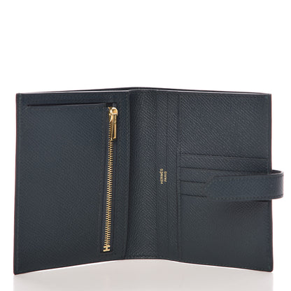 Hermes Epsom Bearn Compact Wallet Vert Cypress 5 of 8