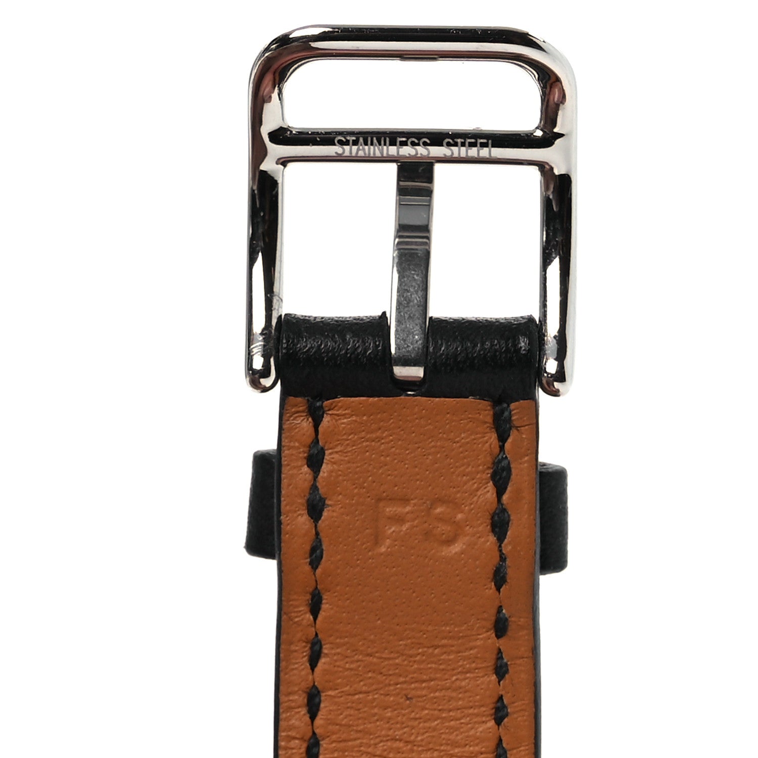 Hermes Swift Mini Heure H Single Tour Watch Strap SH Black 5 of 8