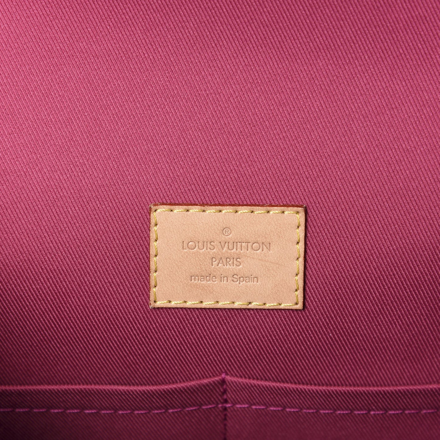 Monogram Cluny BB Bordeaux Fuchsia