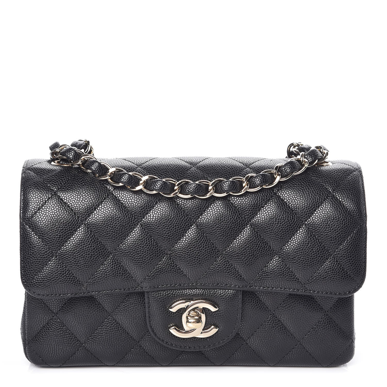 Chanel Caviar Quilted Mini Rectangular Flap Black 1 of 11
