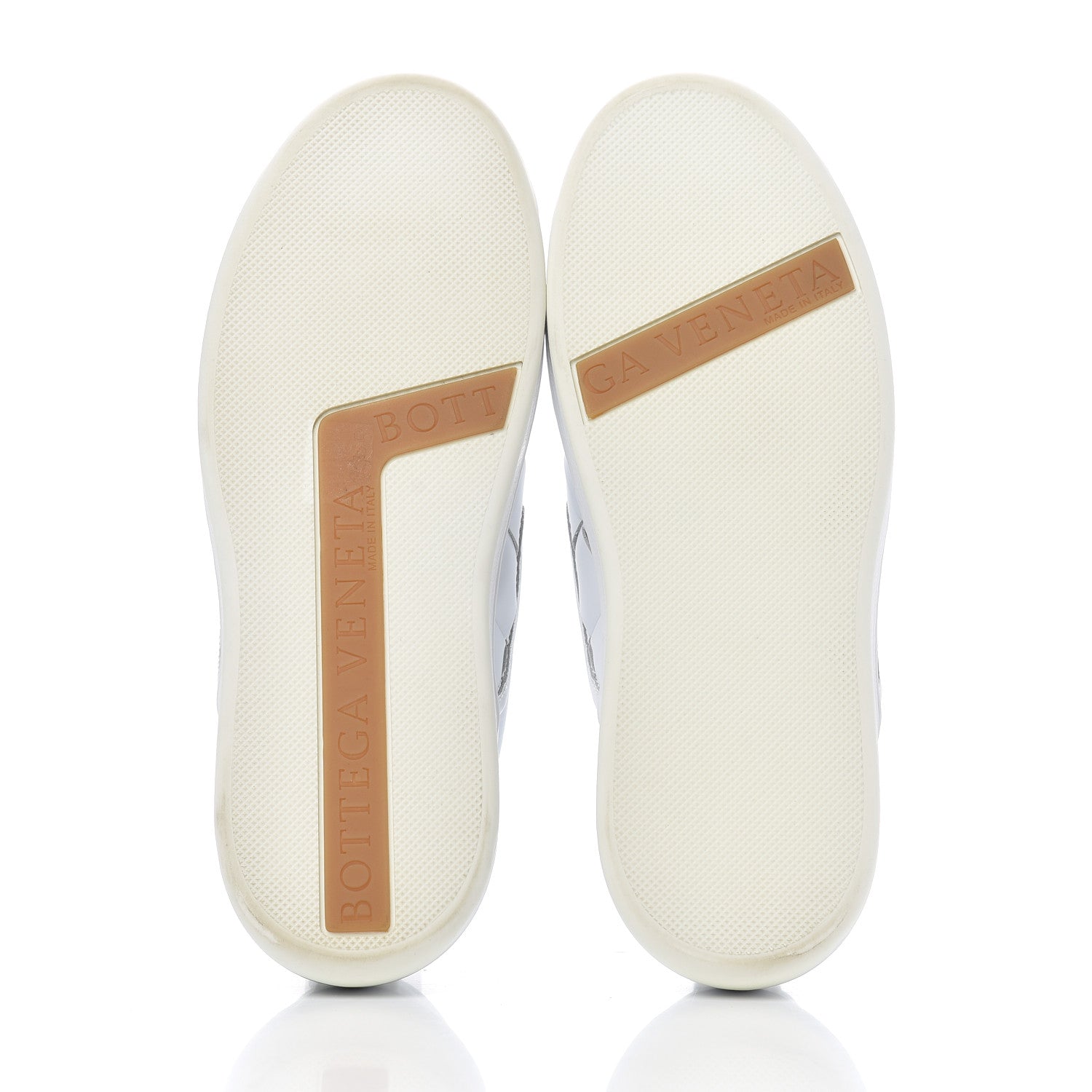 Bottega Veneta Nappa Intrecciato Slip On Sneakers 39 White 5 of 12