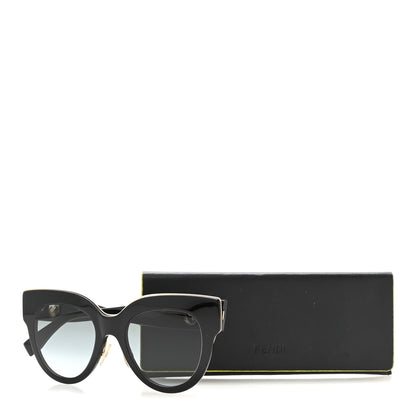 Fendi Acetate F is Fendi Cat Eye Sunglasses FF 0360/G/S Black 7 of 7
